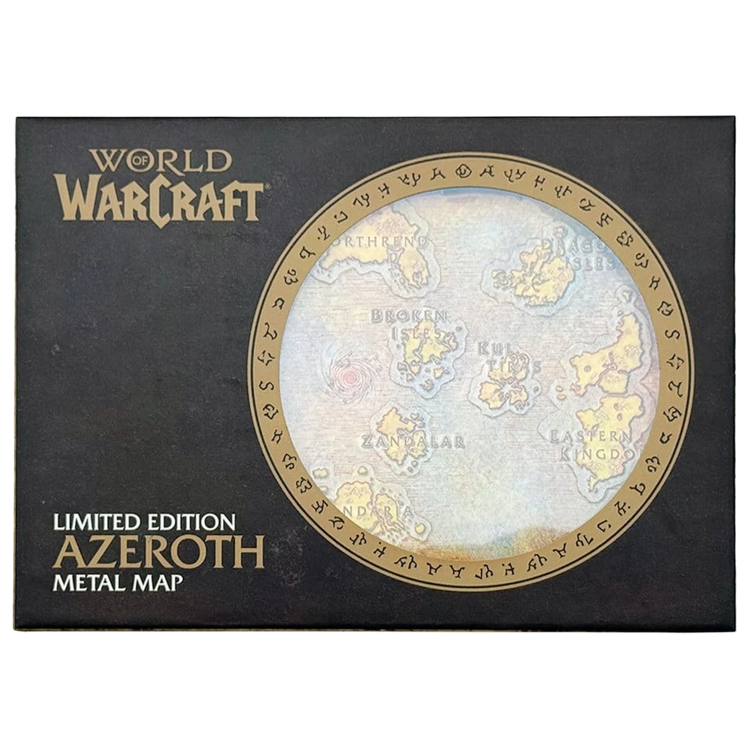 World of Warcraft Replica Metal Map of Azeroth Limited Edition 12 x 18 cm product photo