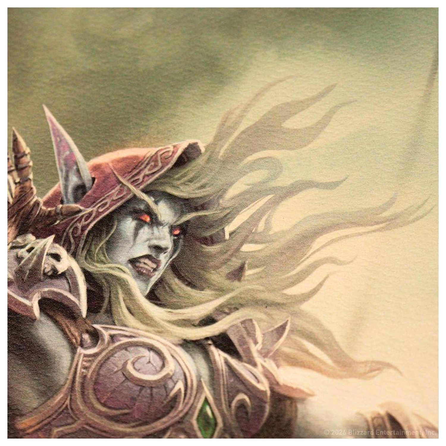 World of Warcraft Sylvanas vs Anduin Art Print Limited Edition product photo