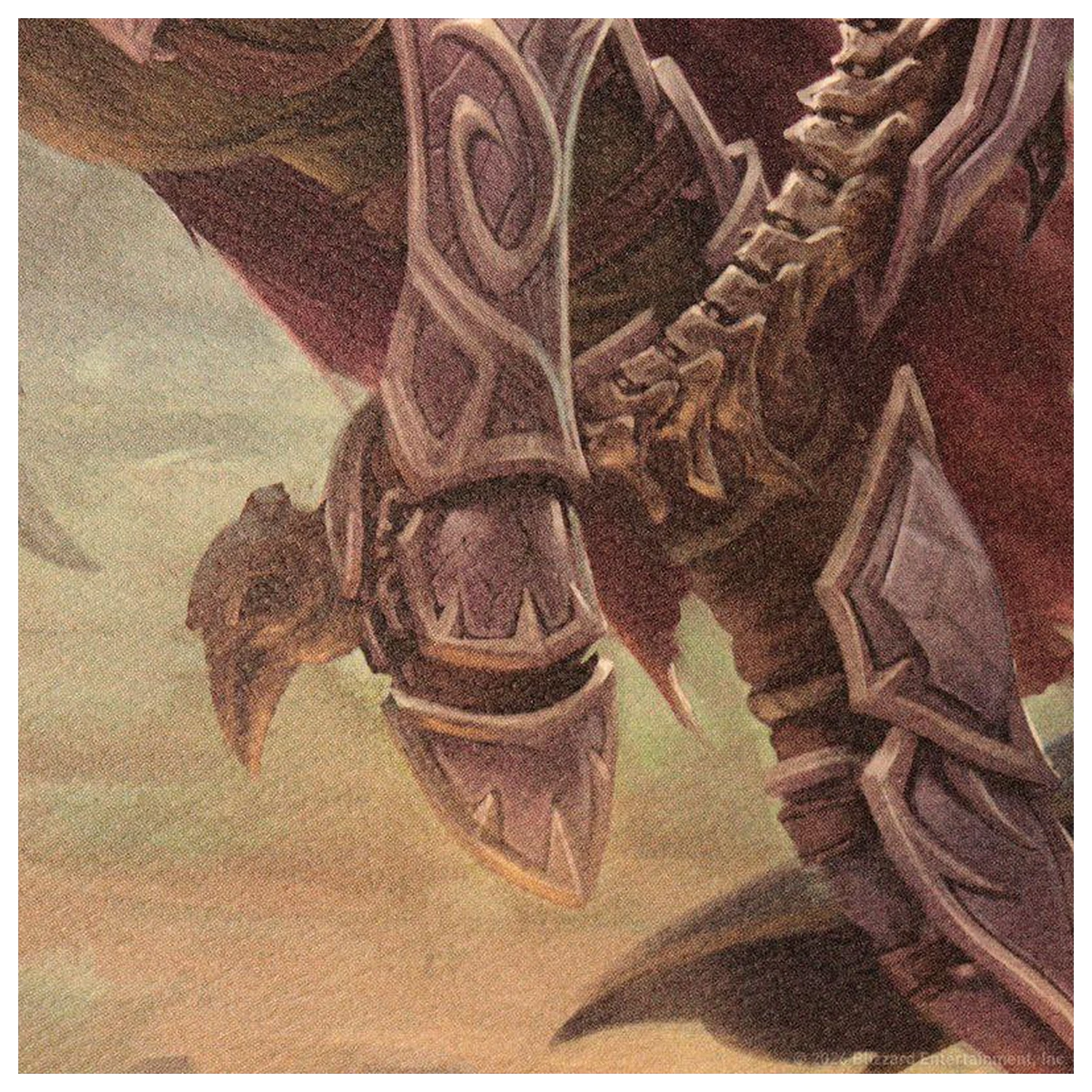 World of Warcraft Sylvanas vs Anduin Art Print Limited Edition product photo