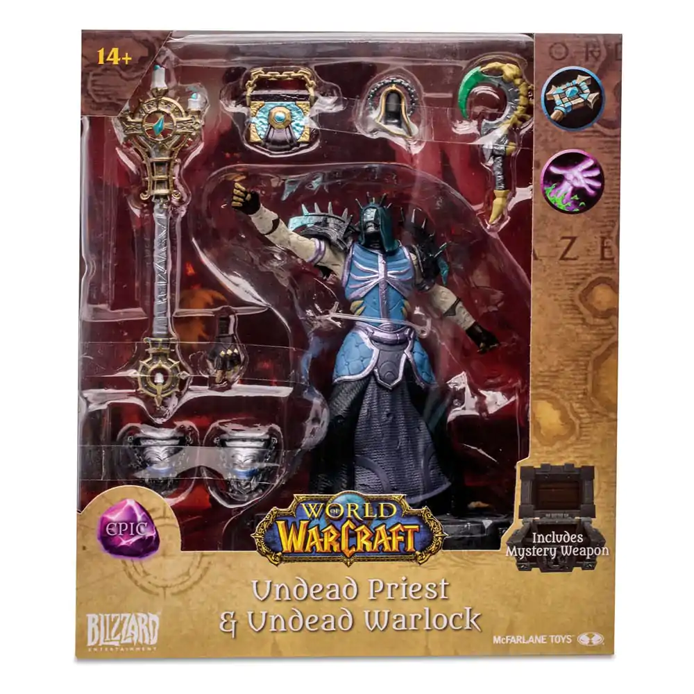 World of Warcraft Action Figure Undead Priest Warlock (Epic) 15 cm termékfotó