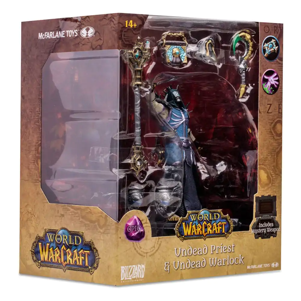 World of Warcraft Action Figure Undead Priest Warlock (Epic) 15 cm termékfotó