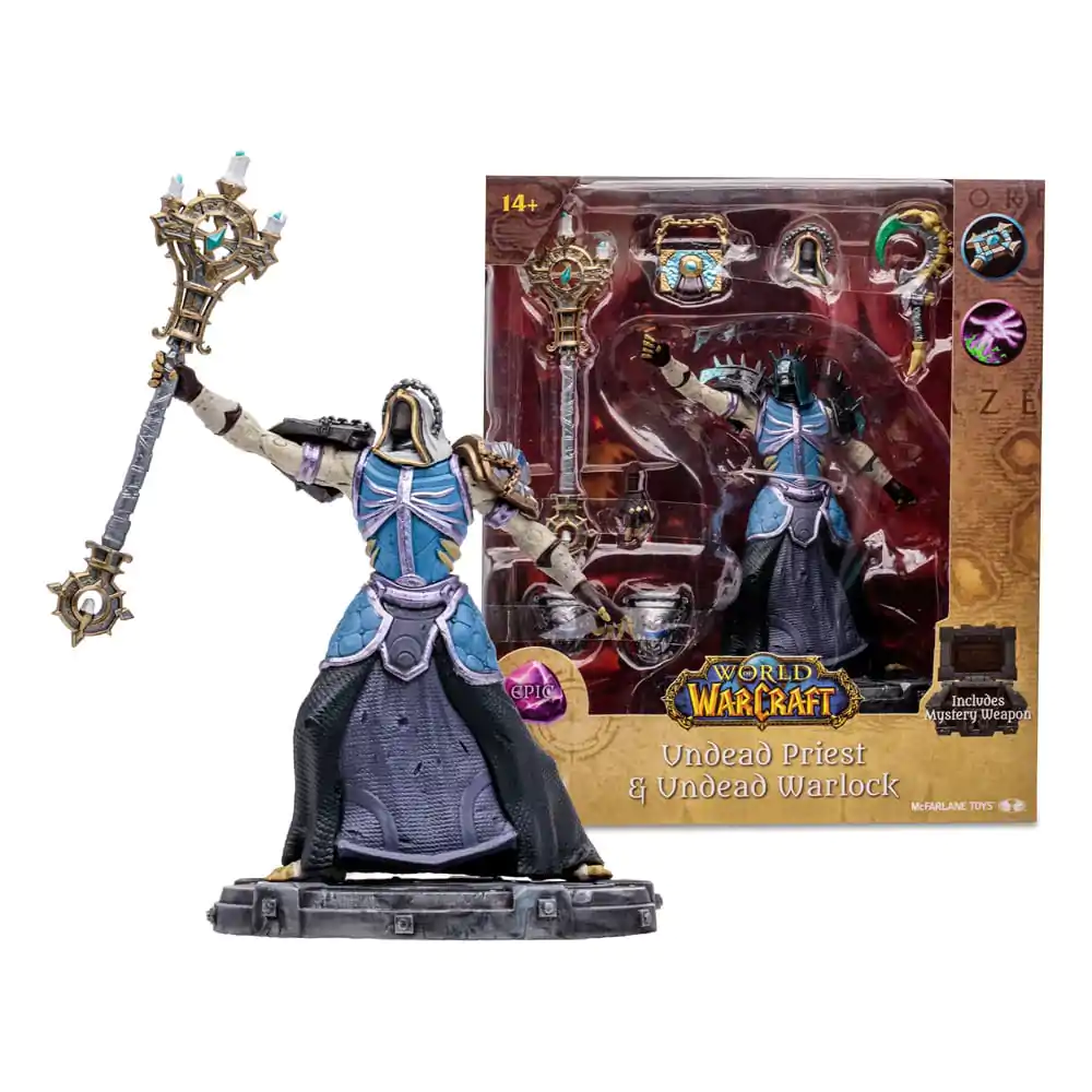 World of Warcraft Action Figure Undead Priest Warlock (Epic) 15 cm termékfotó