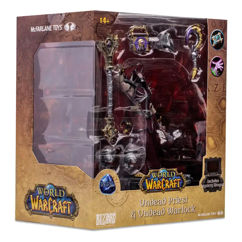 World of Warcraft Action Figure Undead Priest Warlock (Rare) 15 cm product photo