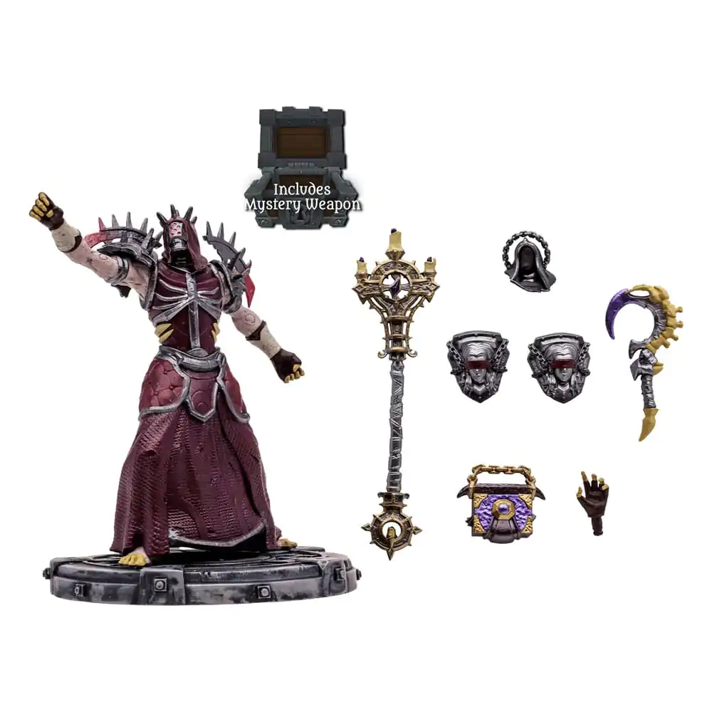 World of Warcraft Action Figure Undead Priest Warlock (Rare) 15 cm product photo