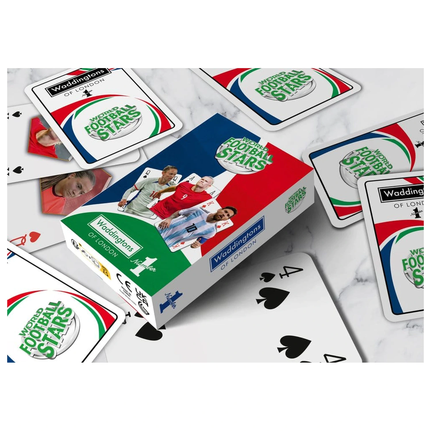 World Soccer Stars No 1 Playing Cards *English Version* product photo