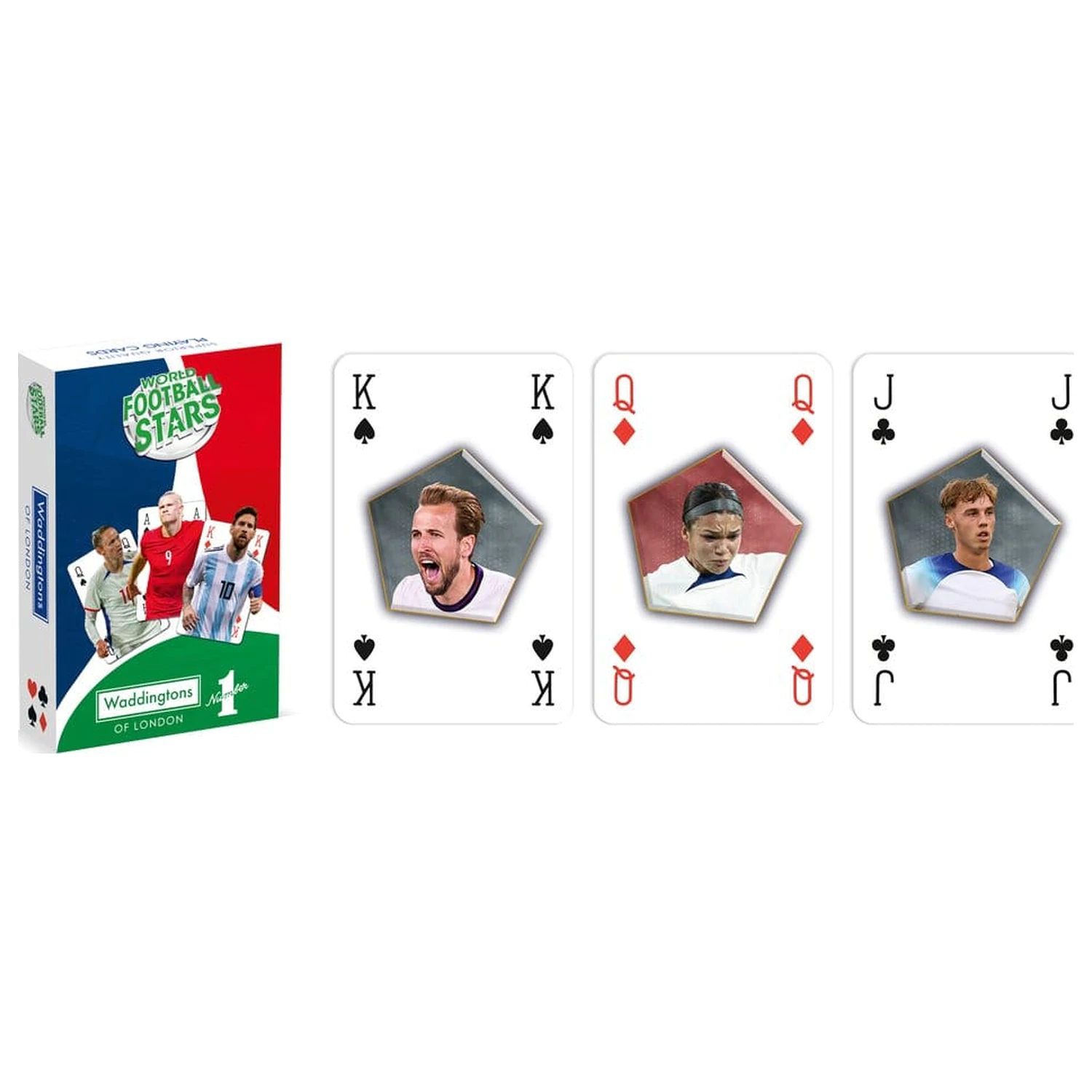 World Soccer Stars No 1 Playing Cards *English Version* product photo