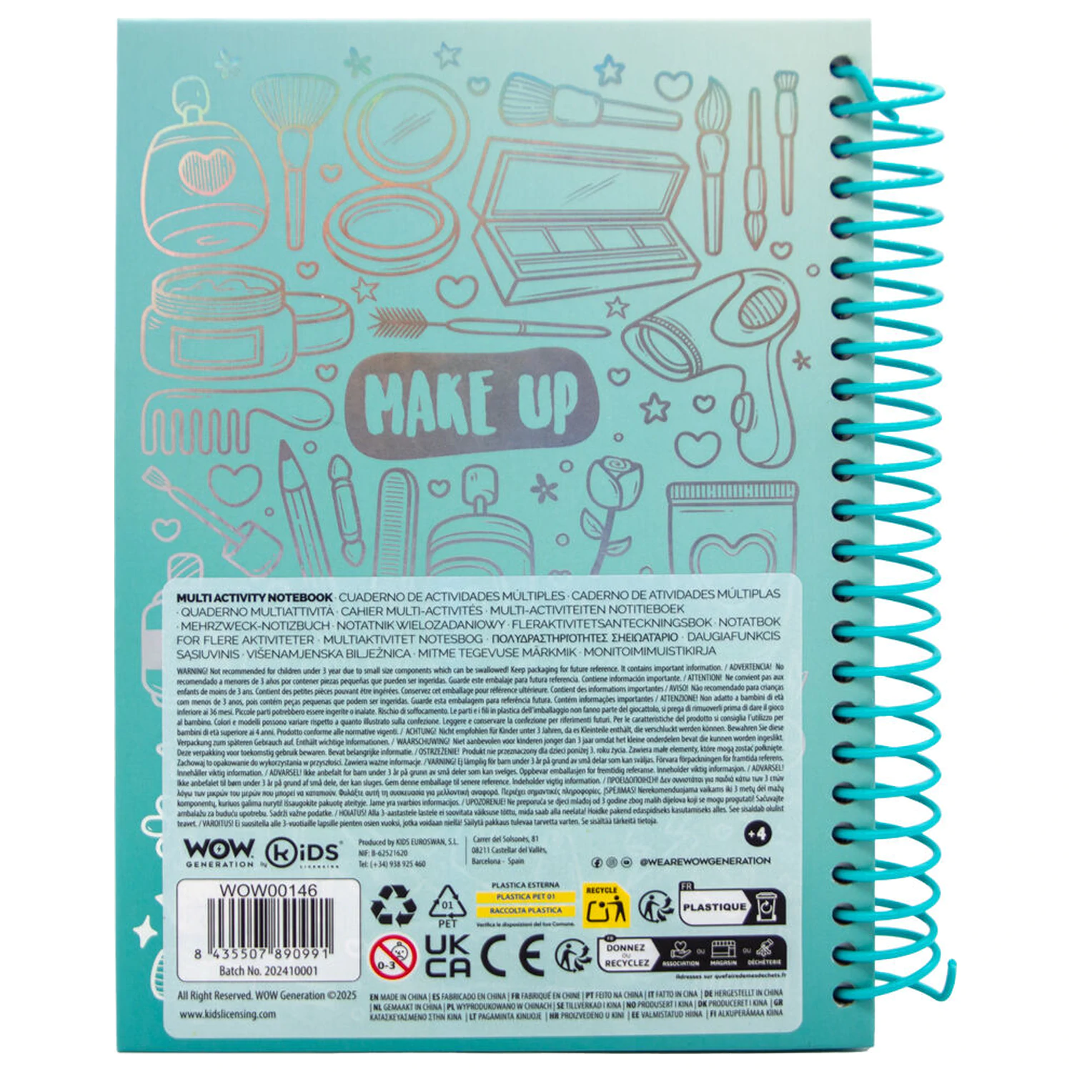 Wow Generation Fashion Designer Annie A5 notebook product photo