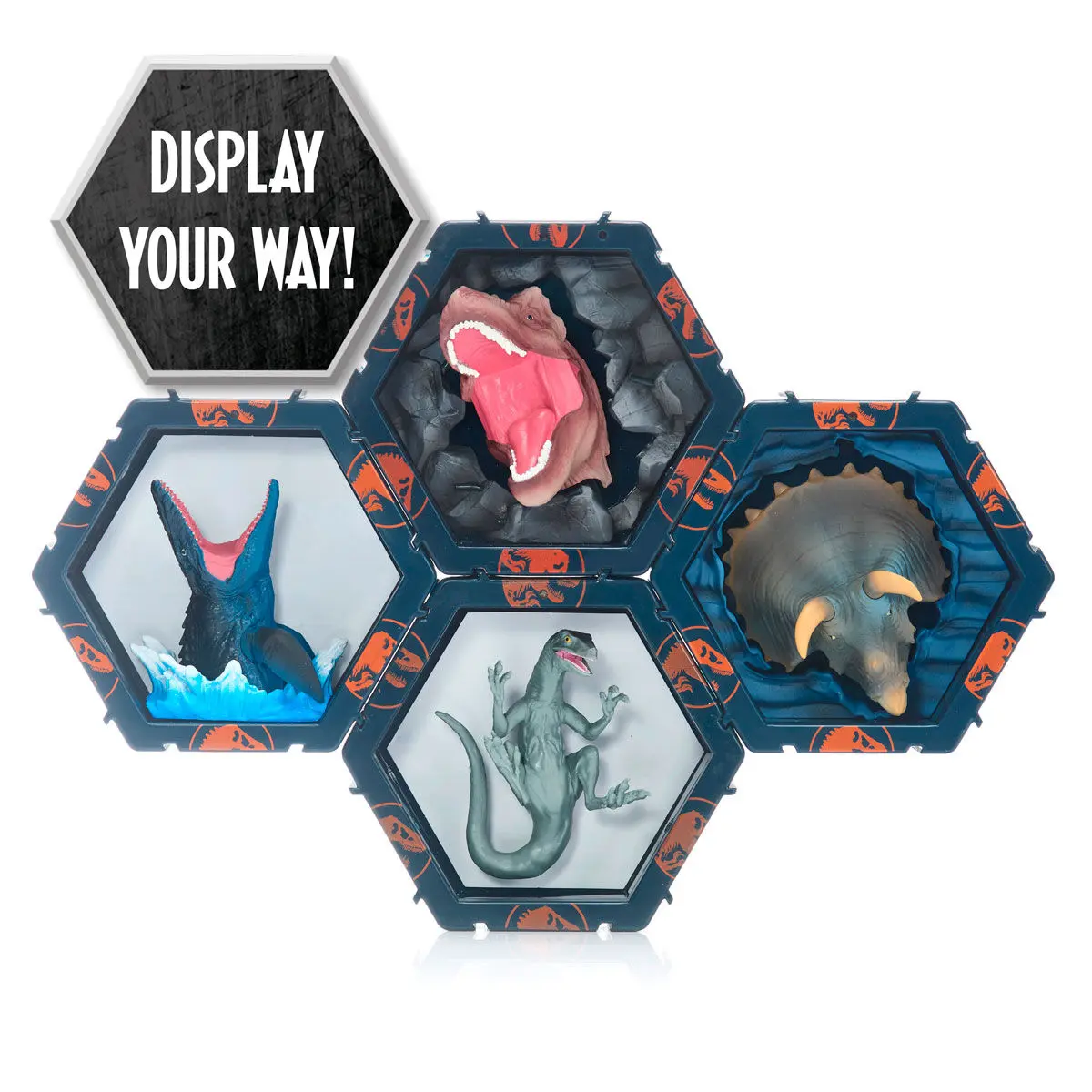 WOW! POD Jurassic Dominion Triceratops figure product photo