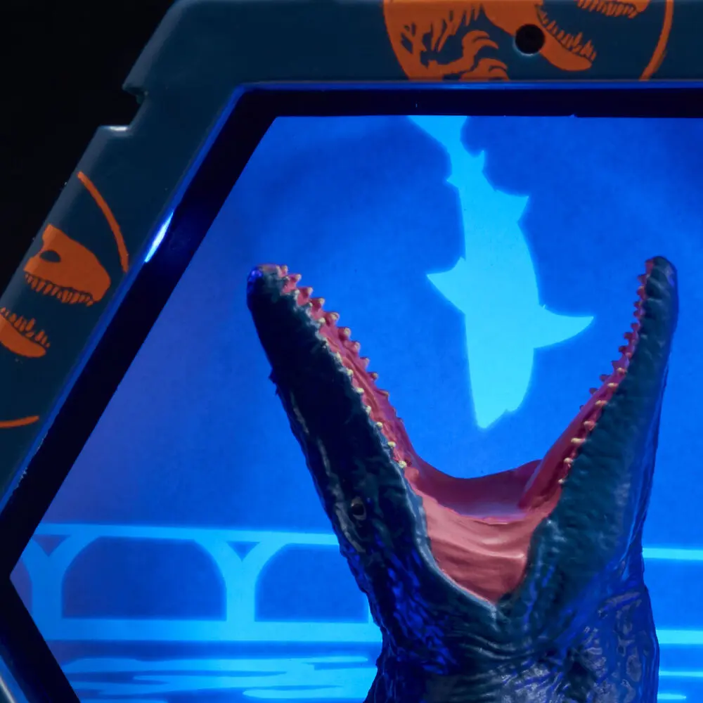 WOW! POD Jurassic World Mosasaurus led figure product photo
