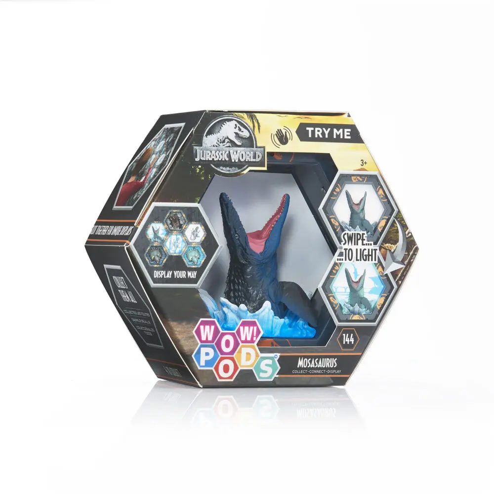 WOW! POD Jurassic World Mosasaurus led figure product photo