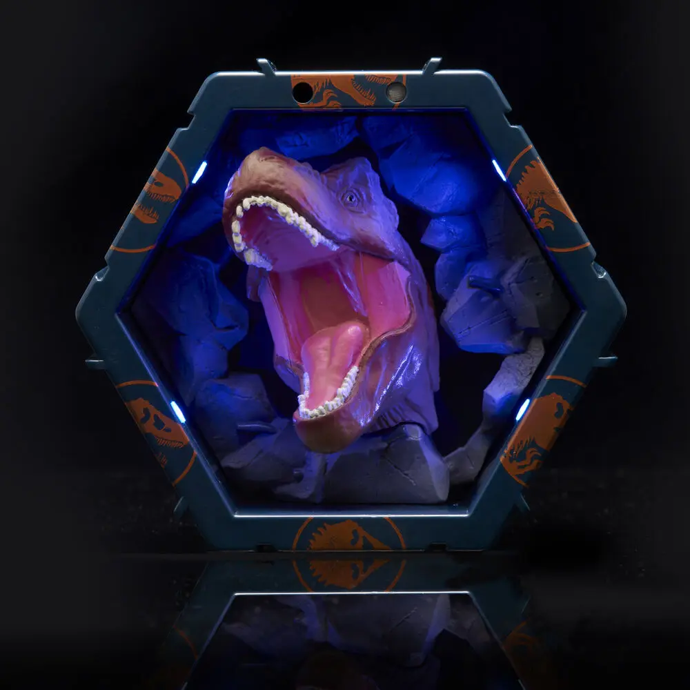 WOW! POD Jurassic World T-Rex led figure sound product photo