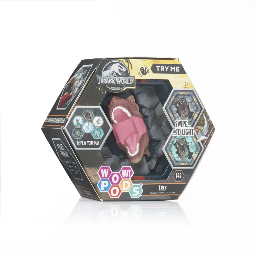 WOW! POD Jurassic World T-Rex led figure product photo