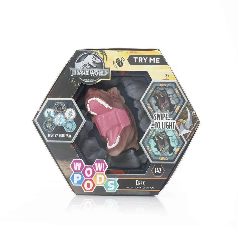 WOW! POD Jurassic World T-Rex led figure product photo