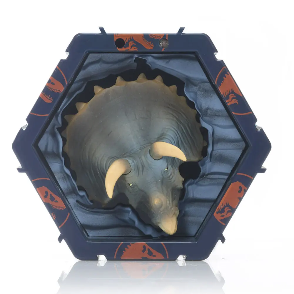 WOW! POD Jurassic World Triceratops led figure sound product photo