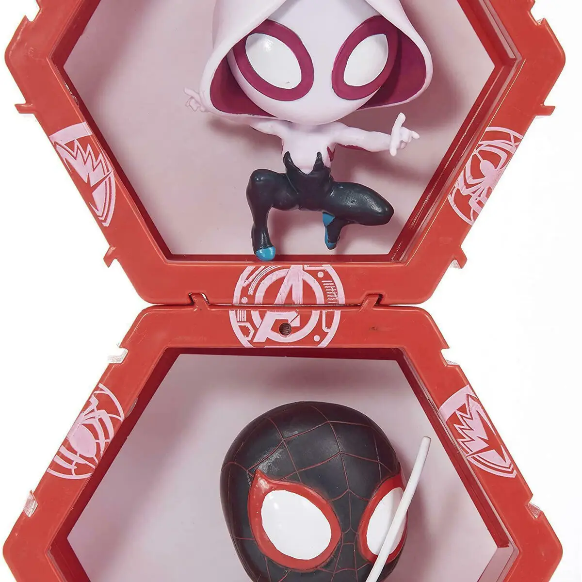 WOW! POD Marvel Miles Morales + Ghost Spider led figures set product photo