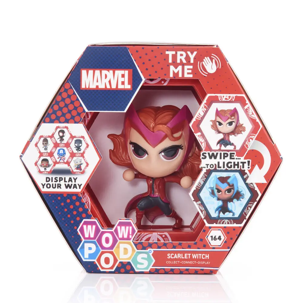 WOW! POD Marvel Scarlet Witch led figure product photo