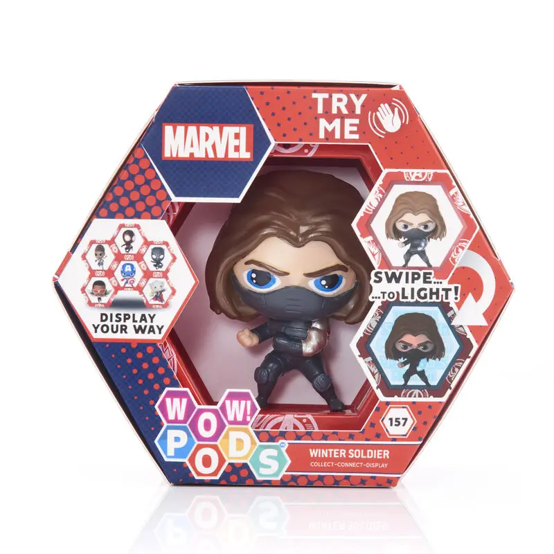 WOW! POD Marvel Winter Soldier led figure product photo