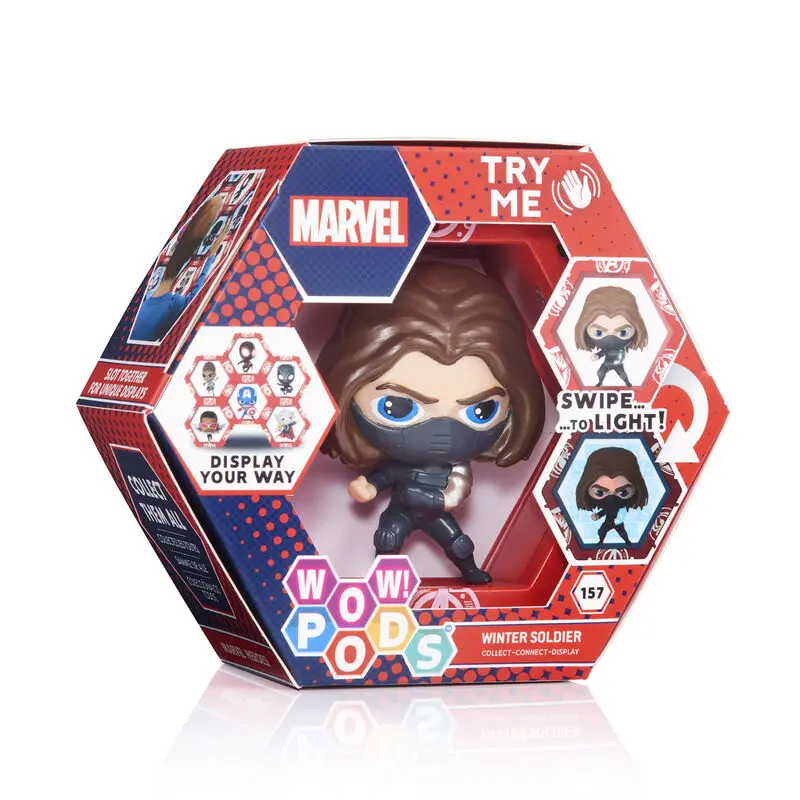 WOW! POD Marvel Winter Soldier led figure product photo