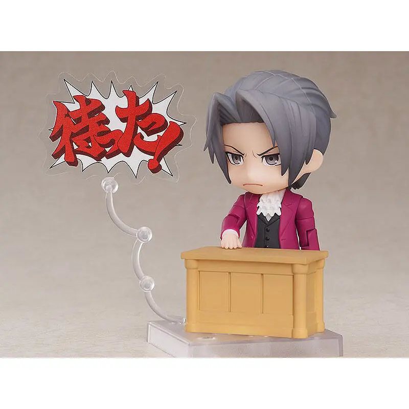 Phoenix Wright: Ace Attorney Nendoroid Action Figure Miles Edgeworth 10 cm product photo