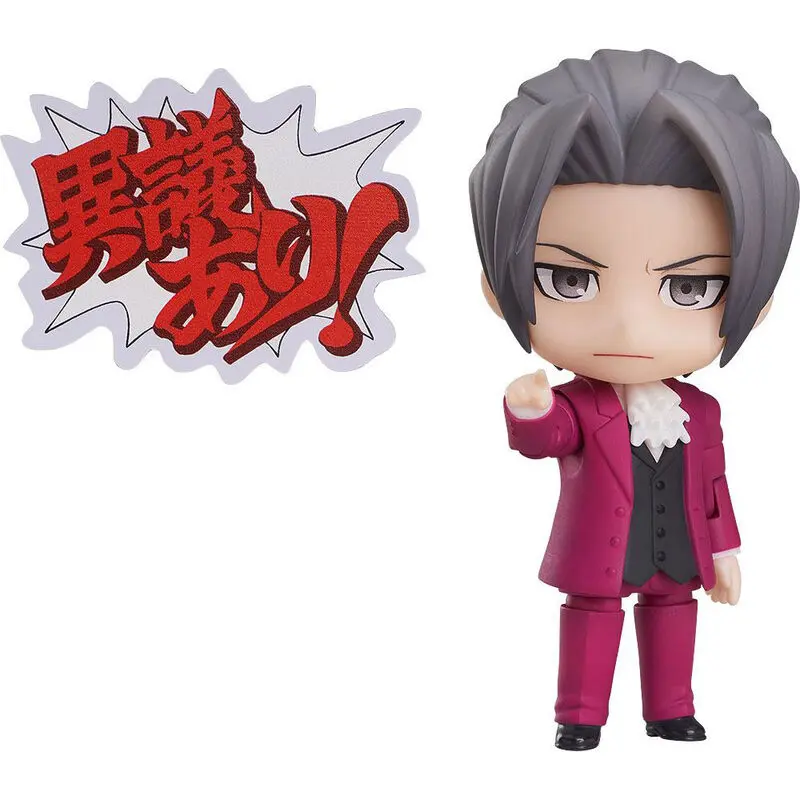 Phoenix Wright: Ace Attorney Nendoroid Action Figure Miles Edgeworth 10 cm product photo