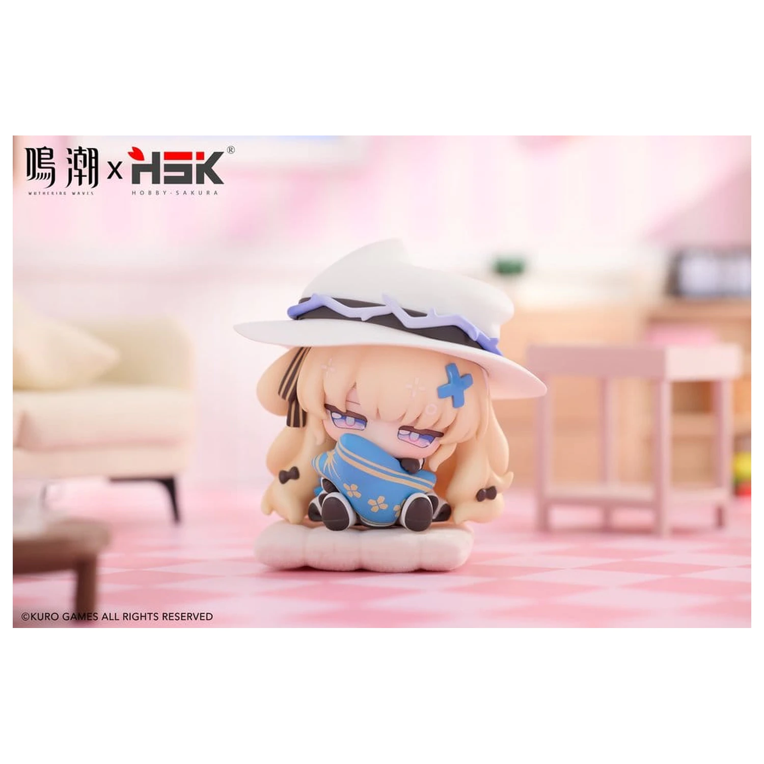 Wuthering Waves Nemunemu Series PVC Figure Phoebe Chibi 9 cm product photo