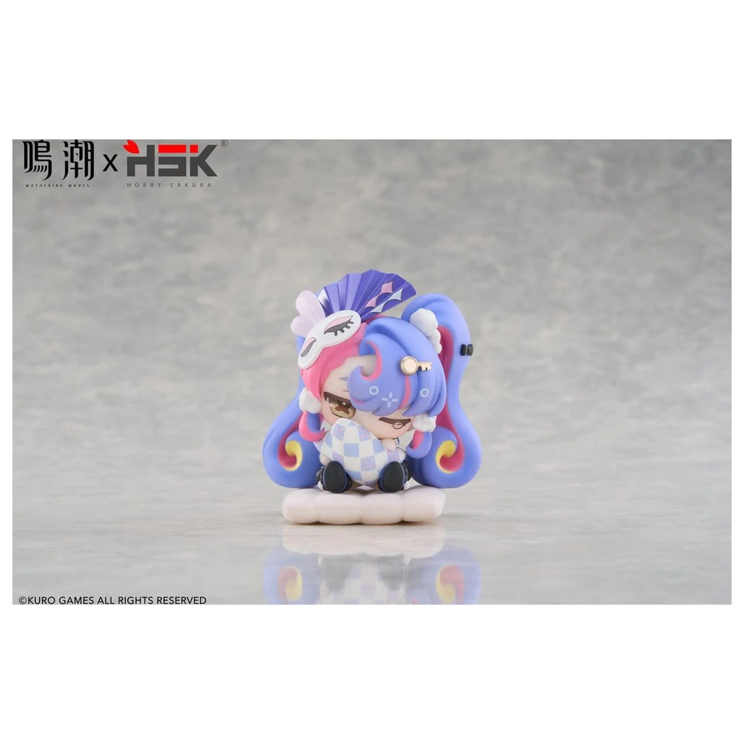 Wuthering Waves Nemunemu Series Roccia Chibi Figure 9 cm product photo