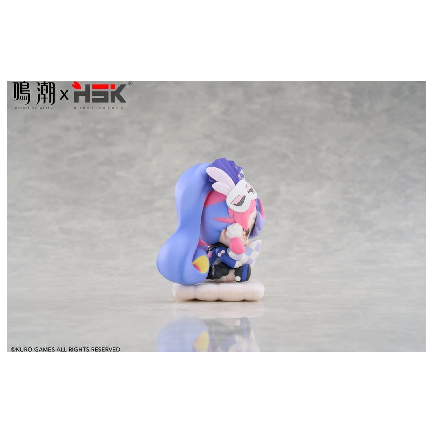 Wuthering Waves Nemunemu Series Roccia Chibi Figure 9 cm product photo