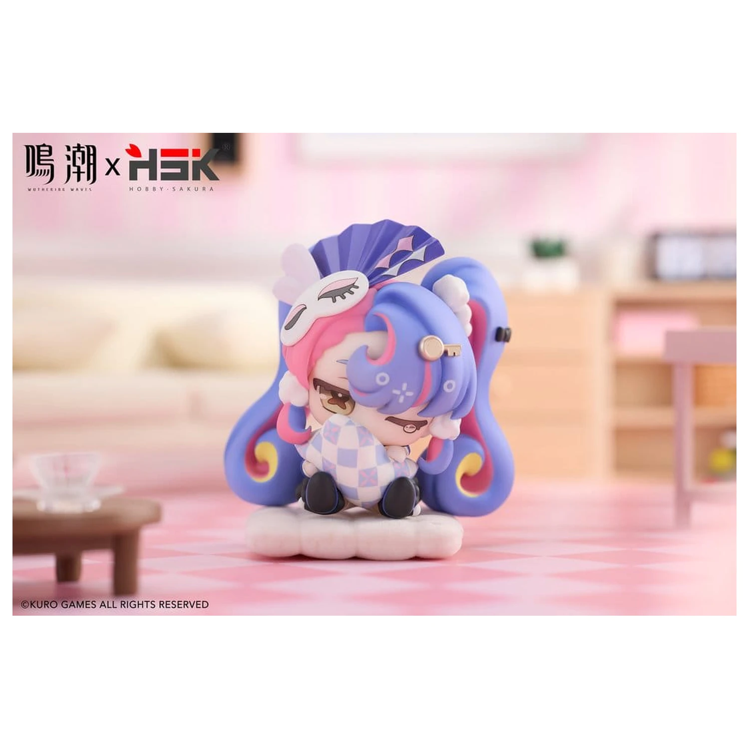 Wuthering Waves Nemunemu Series Roccia Chibi Figure 9 cm product photo