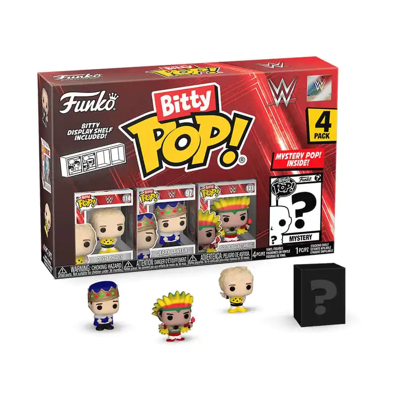 WWE Bitty Funko POP! Vinyl Figure 4-Pack Dusty Rhodes 2,5 cm termékfotó