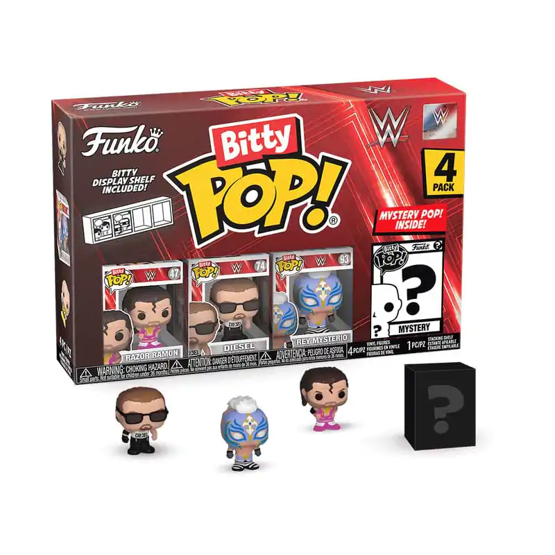 WWE Bitty Funko POP! Vinyl Figure 4-Pack Razor Ramon 2,5 cm termékfotó