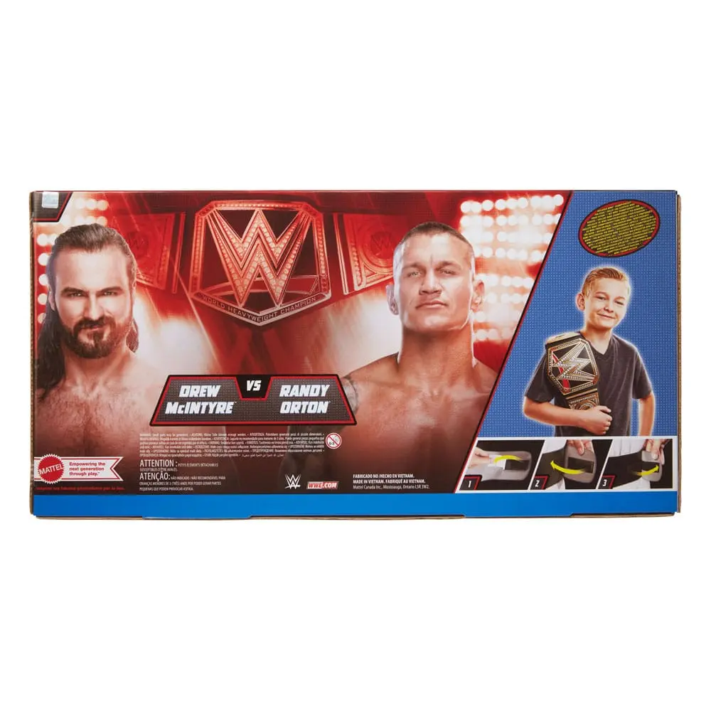 WWE Championship Playset with Doll Drew McIntyre vs. Randy Orton product photo