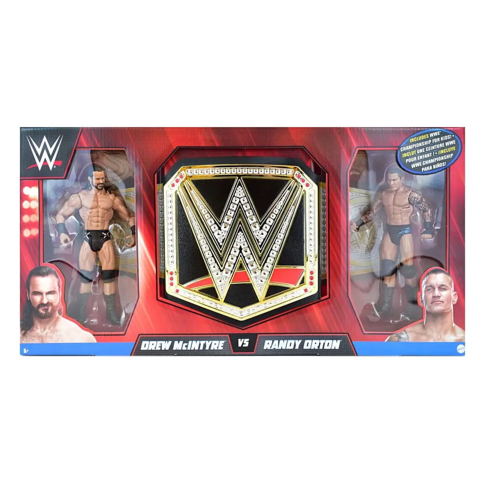 WWE Championship Playset with Doll Drew McIntyre vs. Randy Orton product photo