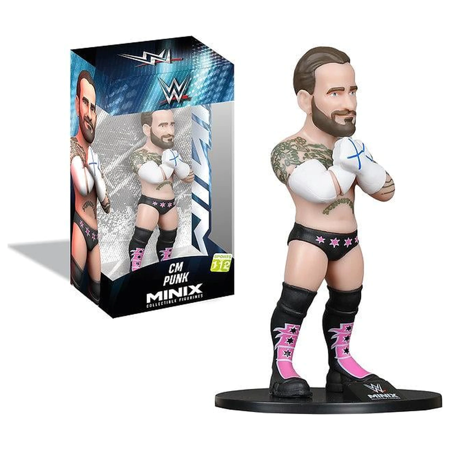 WWE CM Punk figura Minix 12 cm product photo