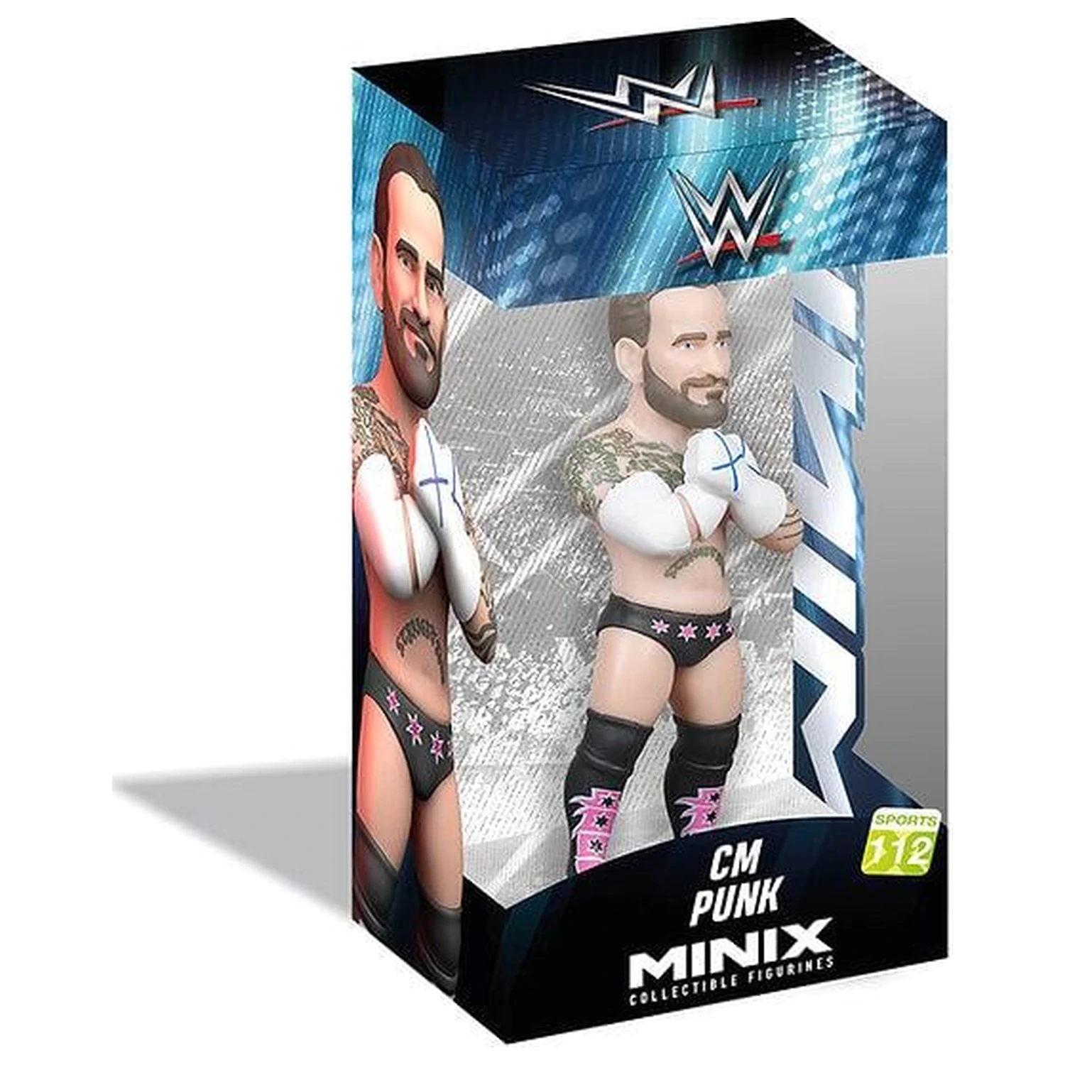 WWE CM Punk figura Minix 12 cm product photo