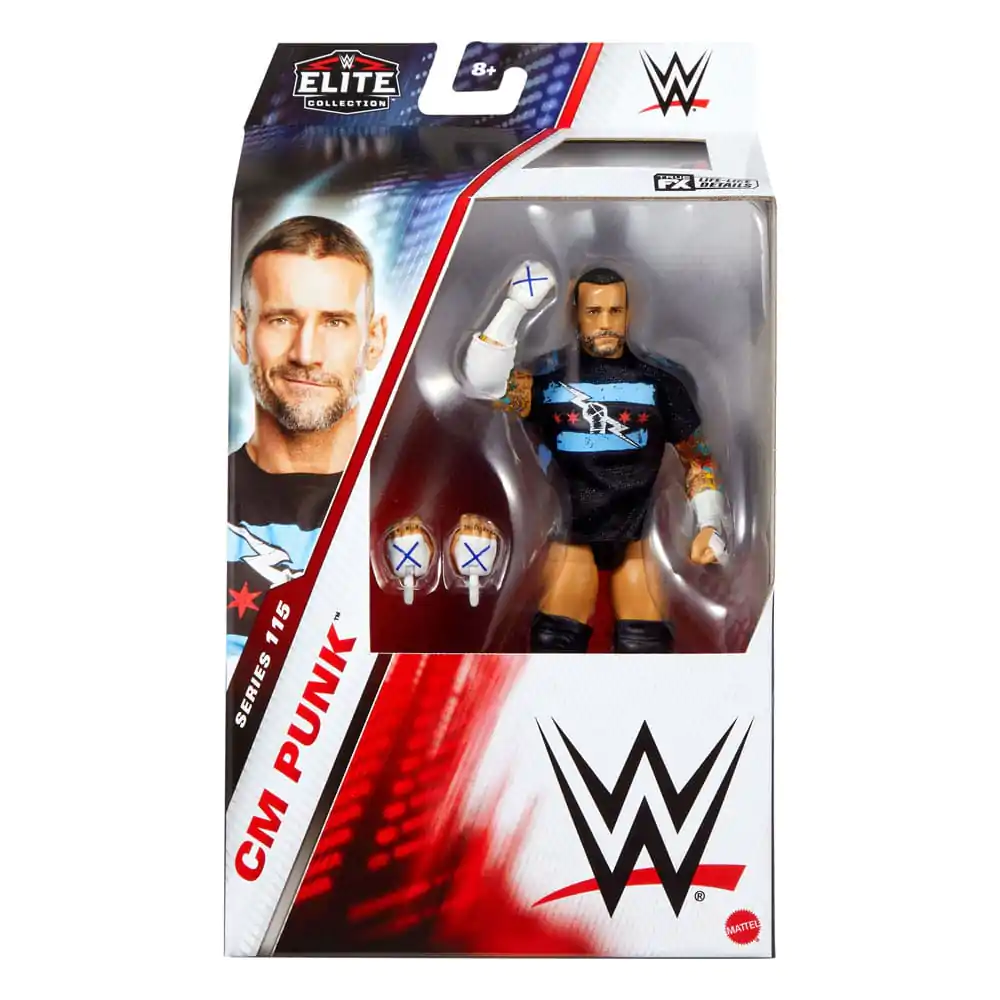 WWE Elite Collection Action Figure CM Punk 15 cm product photo