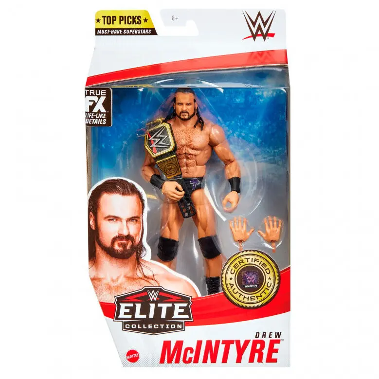 WWE Elite Top Picks Drew McIntyre figure 15cm product photo