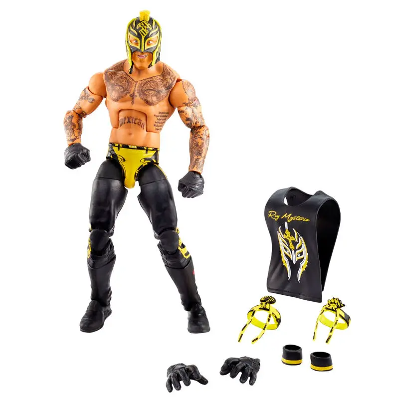 WWE Elite Top Picks Rey Mysterio figure 15cm product photo