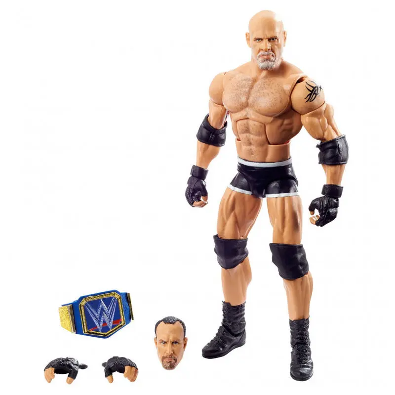WWE Elite Wrestlemania Goldberg figure 15cm product photo