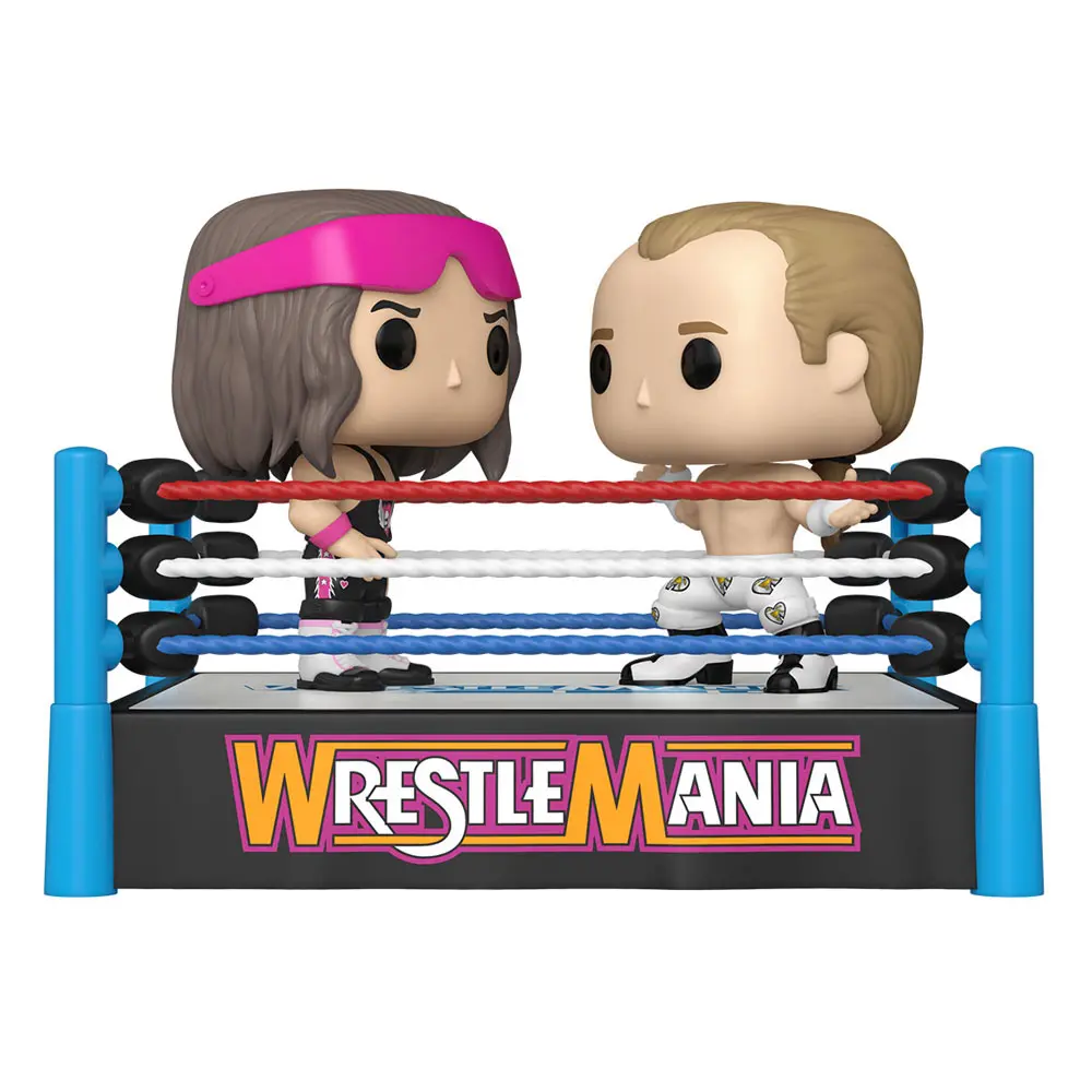 WWE POP Moment! Vinyl Figures 2-Pack Bret Hart vs Shawn Michaels 9 cm product photo