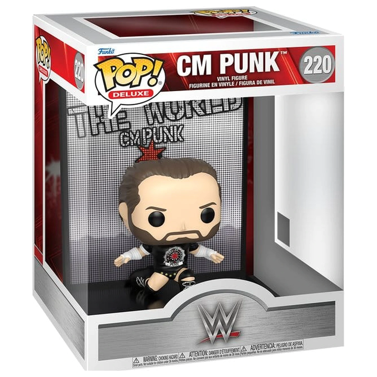 WWE Funko POP! Deluxe Vinyl Figure CM Punk 9 cm product photo