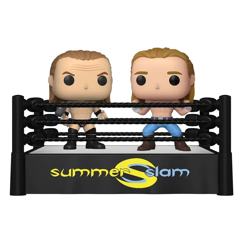 WWE POP! Movie Moments Vinyl Figures 2-Pack SS Ring w/ Triple H/Michaels 9 cm product photo