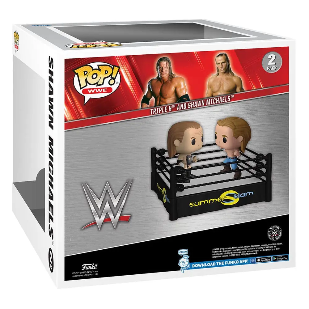 WWE POP! Movie Moments Vinyl Figures 2-Pack SS Ring w/ Triple H/Michaels 9 cm product photo