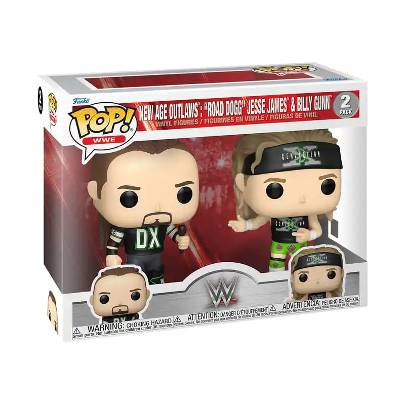 WWE Funko POP! Television Vinyl Figures 2-Pack New Age Outlaws 9 cm product photo