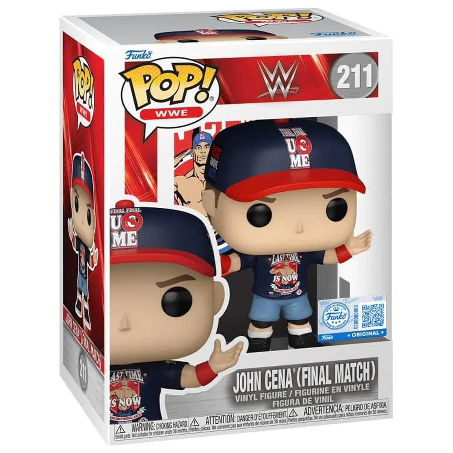 WWE Funko POP! Vinyl Figure John Cena (Final Match) 9 cm product photo