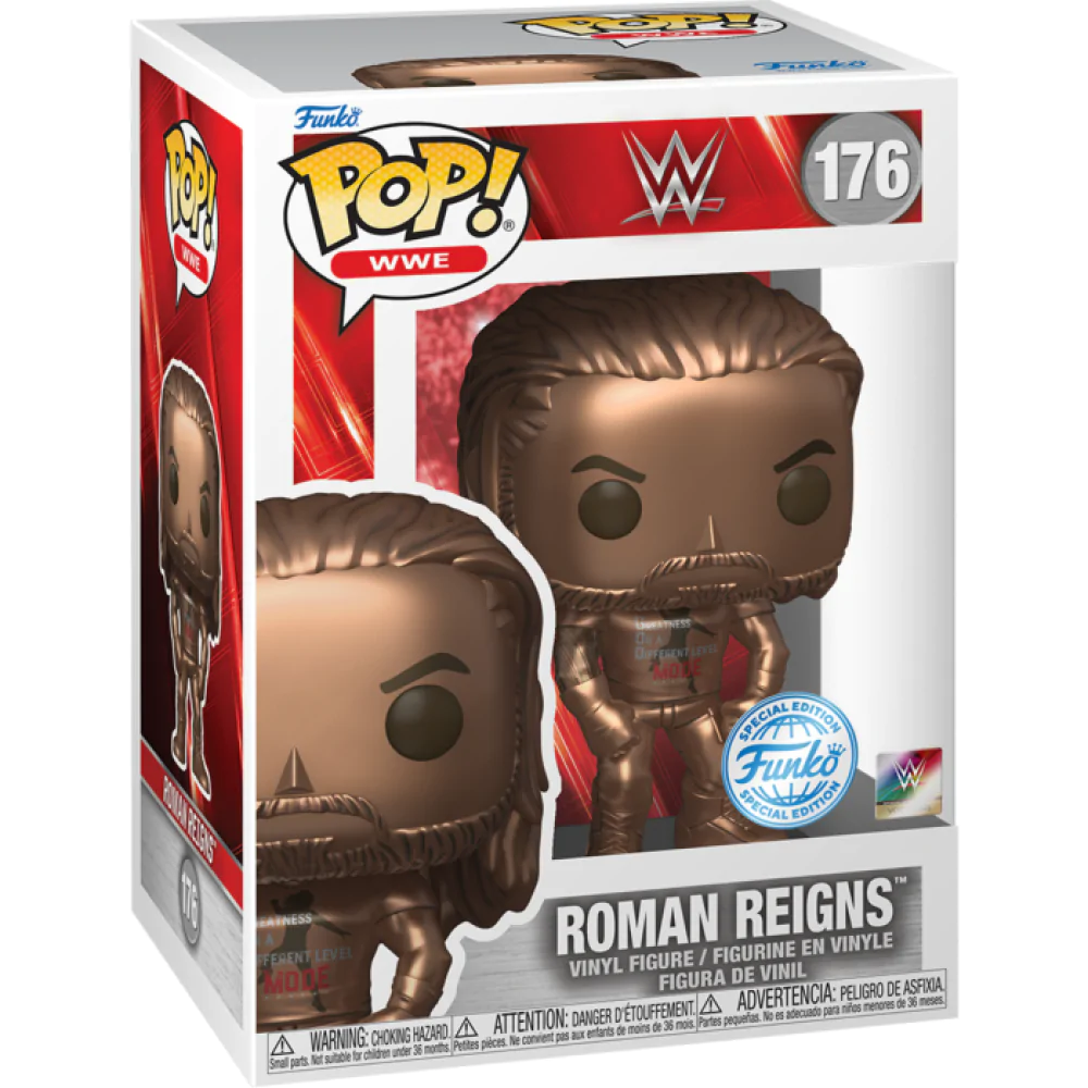 WWE Funko POP! Vinyl Figure Roman Reigns(intro)(BZ) Exclusive Edition 9 cm product photo