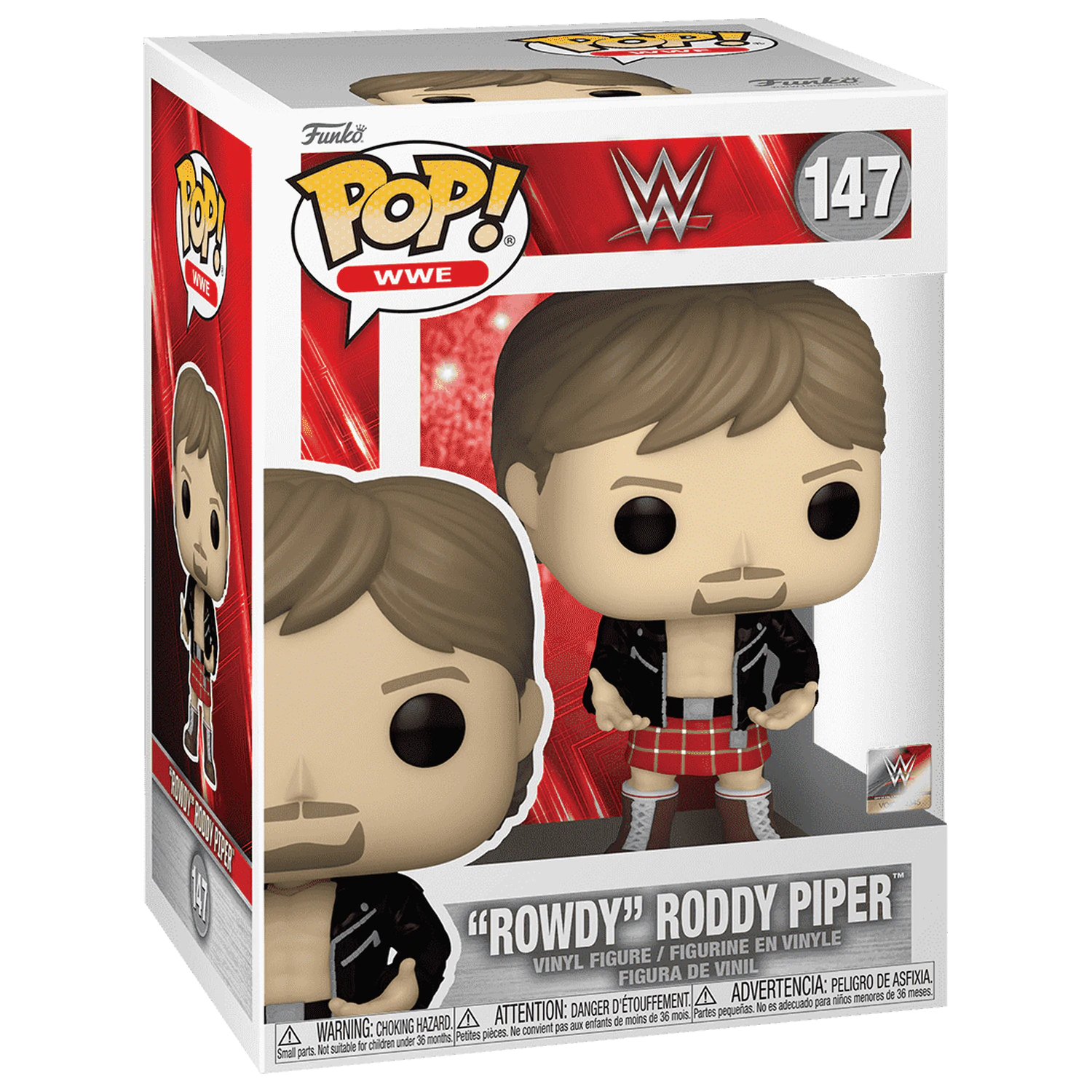 WWE Funko POP! Vinyl Figure Rowdy Roddy Piper 9 cm product photo