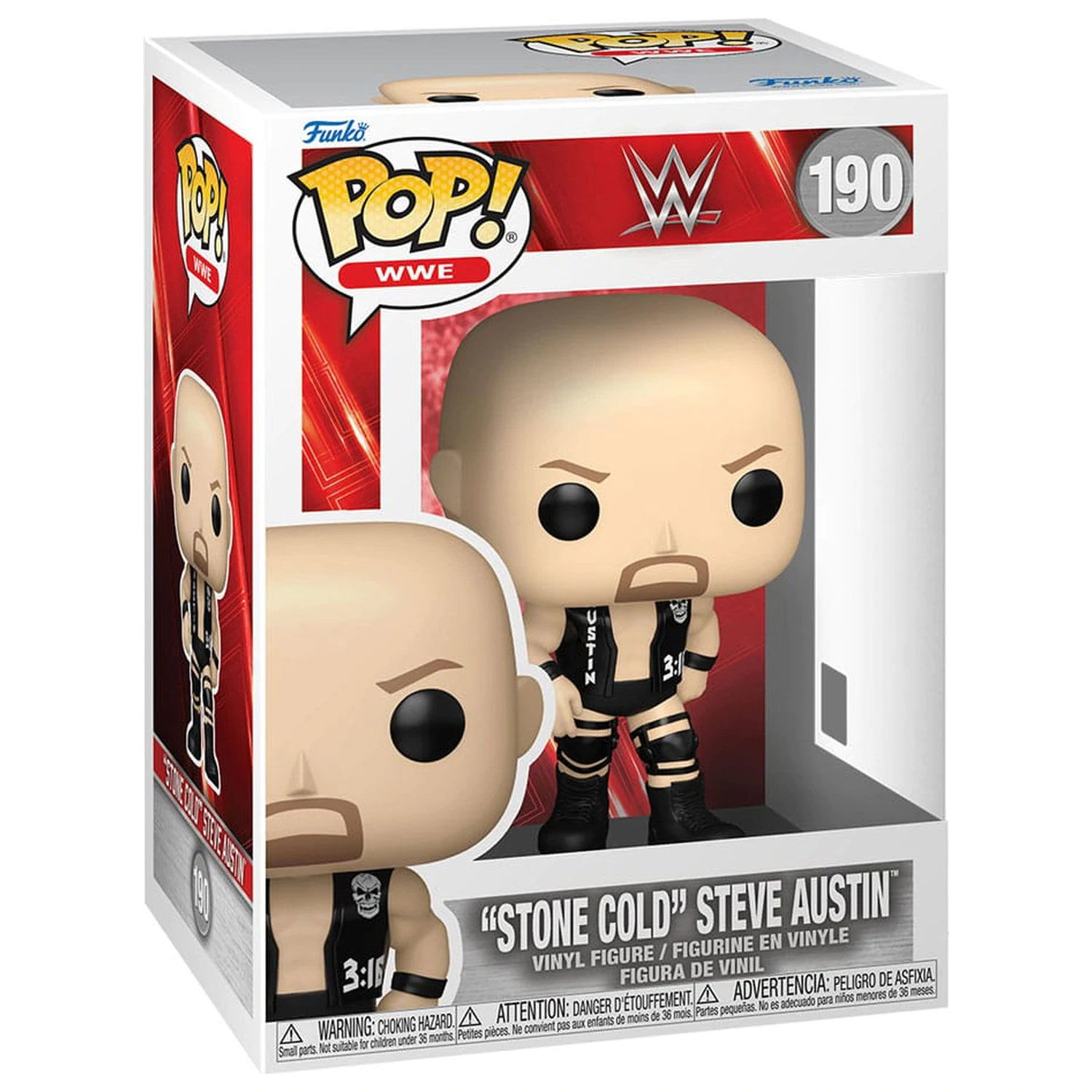 WWE Funko POP! Vinyl Figure "Stone Cold" Steve Austin 9 cm product photo