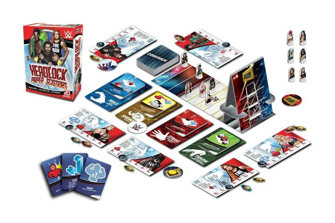 WWE Board Game Headlock, Paper, Scissors *English Version* product photo