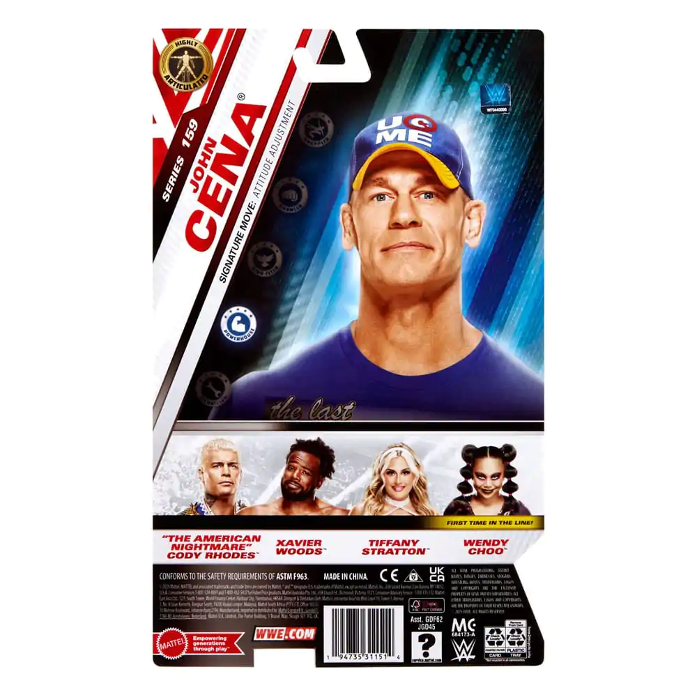 WWE Main Event Series Action Figure John Cena 15 cm product photo