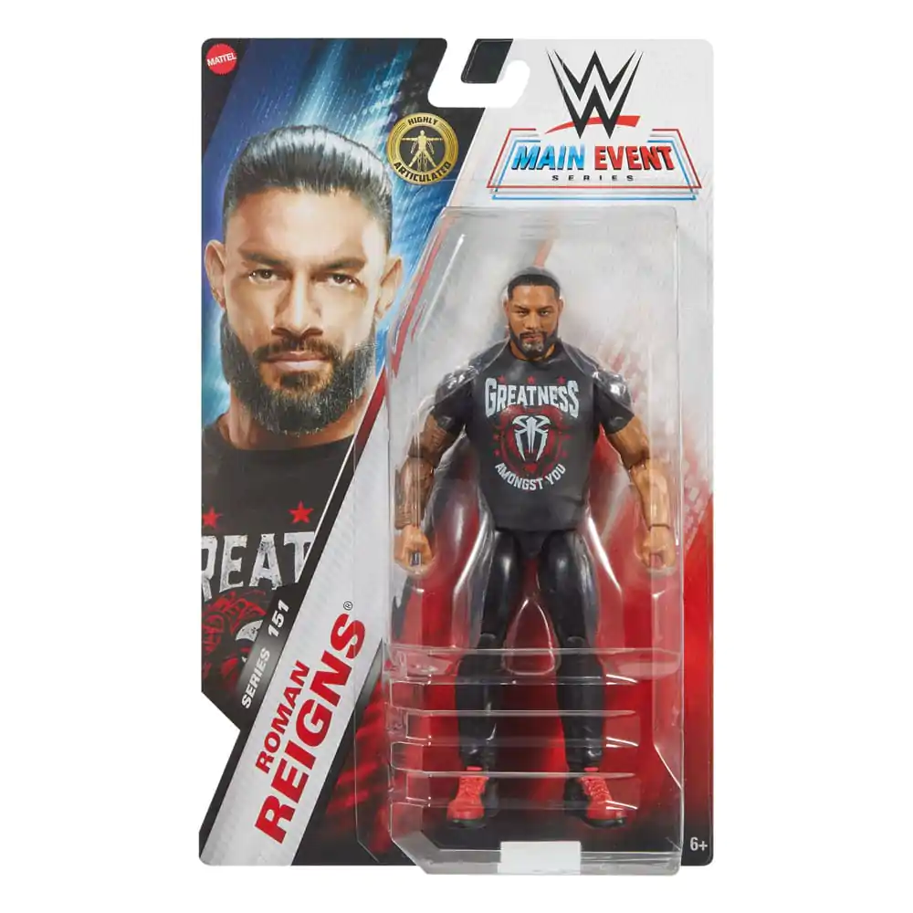 WWE Main Event Series Action Figure Roman Reigns 15 cm product photo